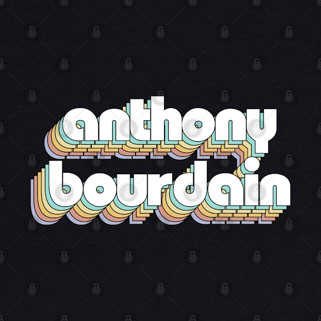 Retro Anthony Bourdain by Indiecate